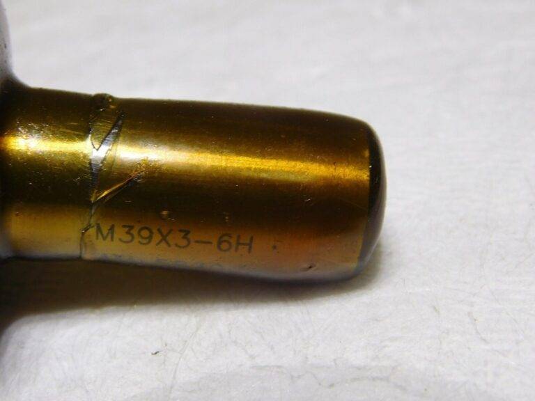 SPI Metric Taperlock Thread Plug Gage Single End M39x3 Thread G0 34-570-2