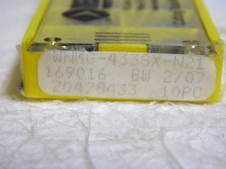 Newcomer Products Carbide Inserts WNMG-433SX Grade-N21 Box of 10 USA