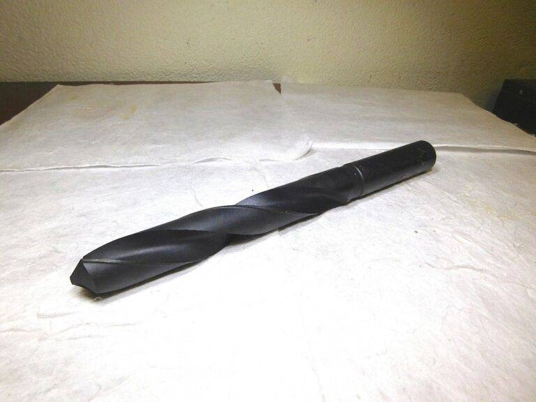 Interstate HSS Drill Bit 1-/7/16” Dia 1-7/16” Shank Dia Straight Shank 15” OAL