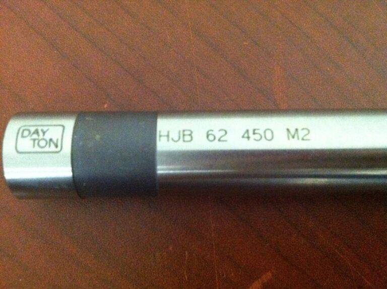 Dayton 5/8" x 0.5000" x 4-1/2" HSS M2 Jektole Mold Die Blank HJB62450M2