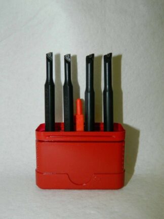 Pro Steel Miniature Boring Bar Set 4Piece 5mm-6mm Steel Shank LH 4" OAL 01907674
