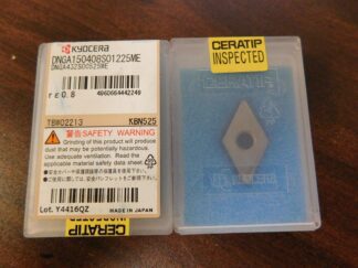 Kyocera DNGA150408S01225ME KBN525 CBN Turning Insert QTY 2 TBW02213