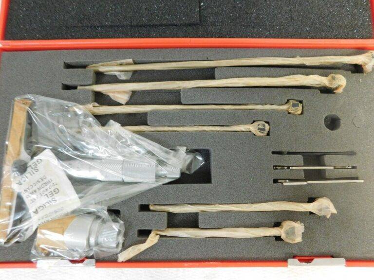 SPI 0 to 150mm Range 6 Rod Mechanical Depth Micrometer 76831882