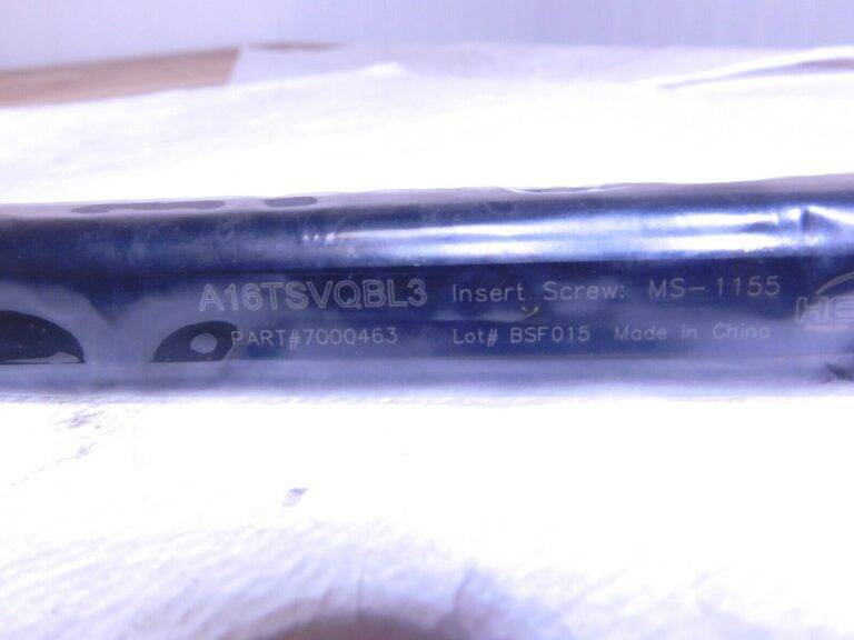 Hertel Indexible Boring Bar 1.3” Min Bore LH 1” Shank Dia 12” OAL 7000463