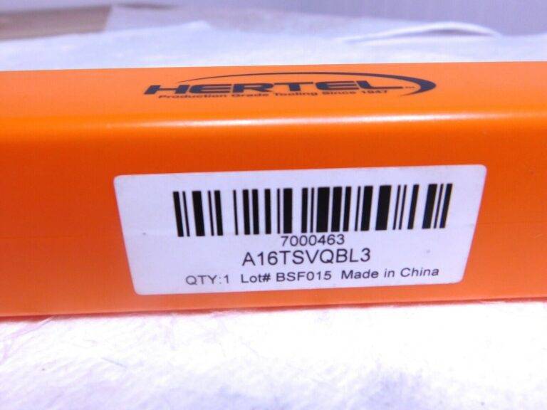 Hertel Indexible Boring Bar 1.3” Min Bore LH 1” Shank Dia 12” OAL 7000463