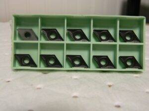 Walter Carbide Turning Insert DCMT32.52 RK4 Grade WKK10S QTY 10 6651085