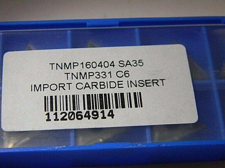 Precision Carbide Inserts TNMG160404 TNMG331-33 SA35 C6 Qty. 10 112064914