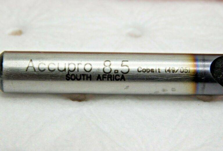 Accupro Cobalt Jobber Drills RH 8.5mm x 4-19/32" OAL 130° 05927280