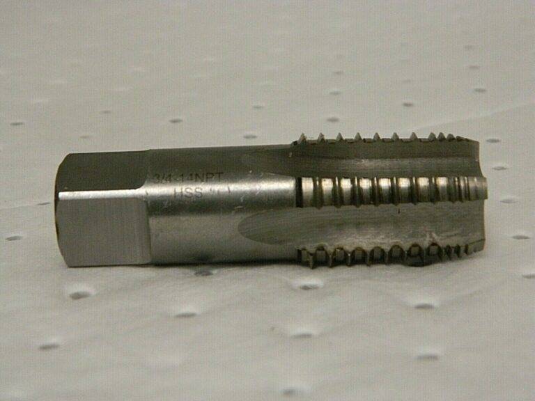 Precision Tapered Pie Tap 3/4"-14 NPT HSS 5FL 13412