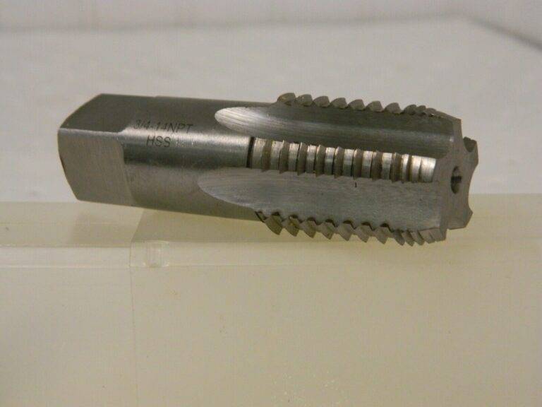 Precision Tapered Pie Tap 3/4"-14 NPT HSS 5FL 13412