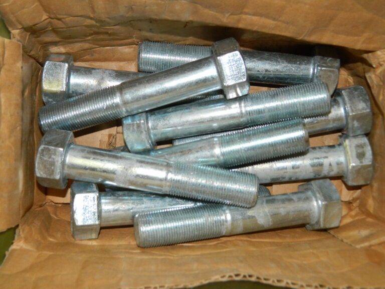 Bowmalloy Hex Head Cap Screw 1-14" Thread 5-1/2" L. Under Head Qty 10 36524