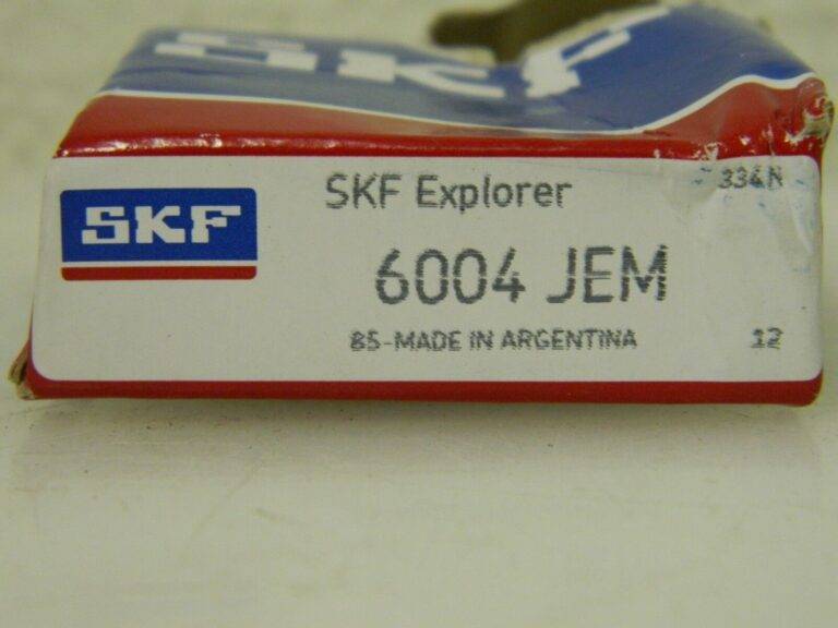 SKF Open Deep Groove Radial Ball Bearing 20mm Bore Diam 42mm OD Qty 2 6004 JEM