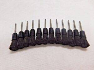 Plastic Ferrule End Brush #3 Stiff Pack of 12 Model BR3BP