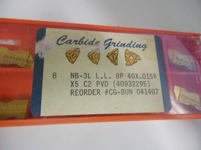 Carbide Grinding Turning Inserts NB-3L L.L. 8P Grade C2 Qty. 10 #CG-BUN 041407