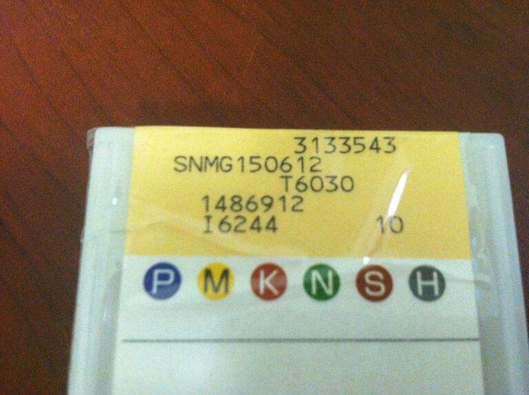 Tungaloy Indexable Carbide Turning Inserts SNMG543 T6030 Qty. 10 SNMG150612