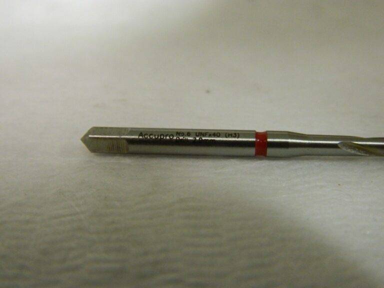 Accupro #6-40 H3 UNF 3FL VHSS Slow Spiral Flute Tap QTY 5 87157756