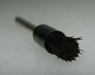 Pro Plastic Ferrule End Brush No. 2 Stiff 1/8" Shank Dia.QTY 12 BR2BP