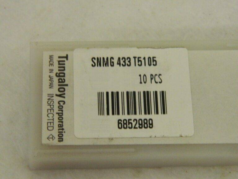 Tungaloy SNMG433 Grade T5105 Carbide Turning Insert Qty. 10 6852989