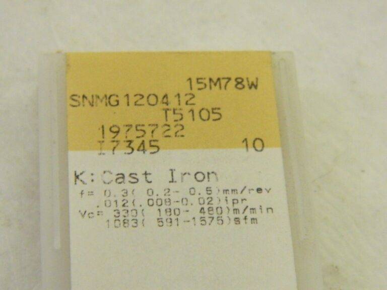 Tungaloy SNMG433 Grade T5105 Carbide Turning Insert Qty. 10 6852989