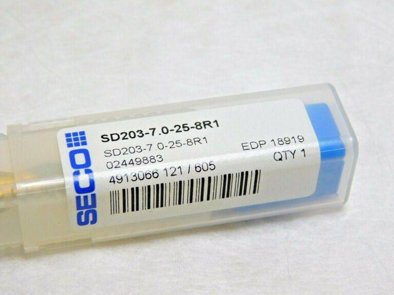 Seco Carbide Screw Machine Drill Bit TiAlN 7mm 140° SD203-7.0-25-8R1 189169