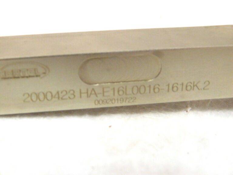 Hertel Indexible Cutoff Toolholder 16mm Shank Dia LH 31mm Max DOC 2000423