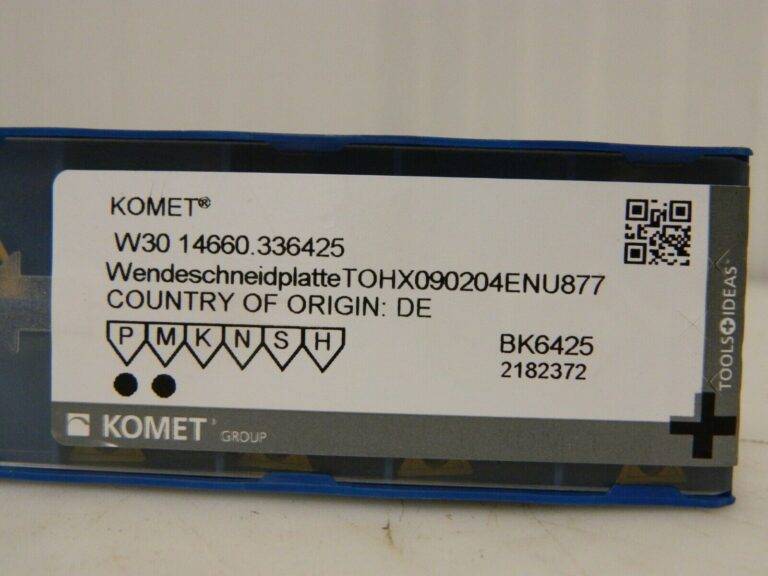 Komet Carbide Drilling Insert W3014660.3360 BK60 Qty 10 2182372