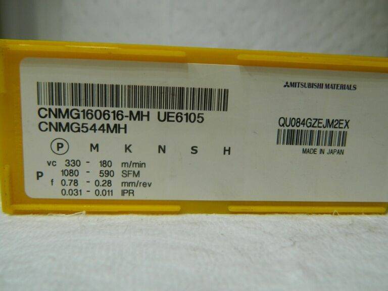 Mitsubishi Carbide Turning Inserts CNMG544MH UE6105 Qty 5 482791