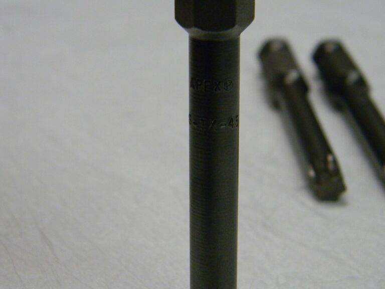 Apex Drive T45 Torx 7/16" Screwdriver Bit 3-1/2" OAL Power Bit QTY 6 56955412