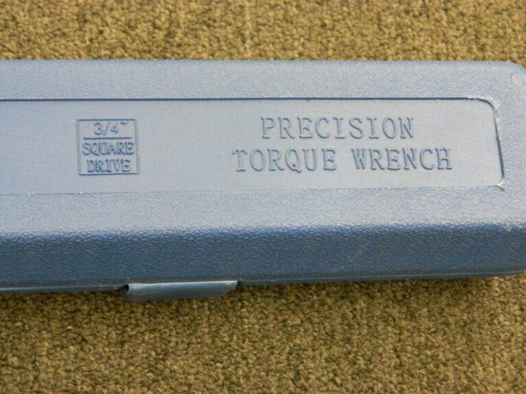 Nuline 3/4″ Drive Micrometer Torque Wrench 90 to 300 Ft/Lb NB-400C USED