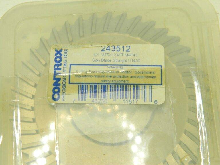 Controx Straight Tooth Side Chip Saw 4" Diam x 3/16" Thick 40 Teeth 243512