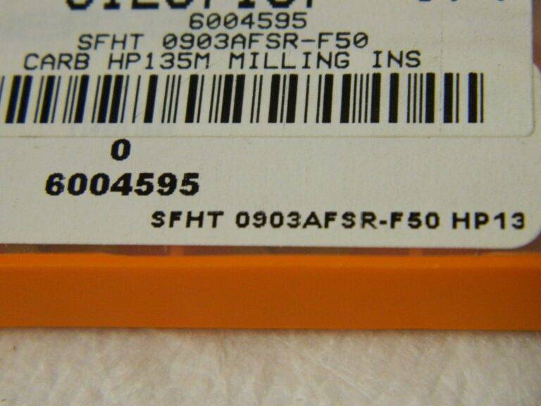 Hertel Carbide Milling Insert SFHT0903AFSRF50 HP135M QTY 10 6004595
