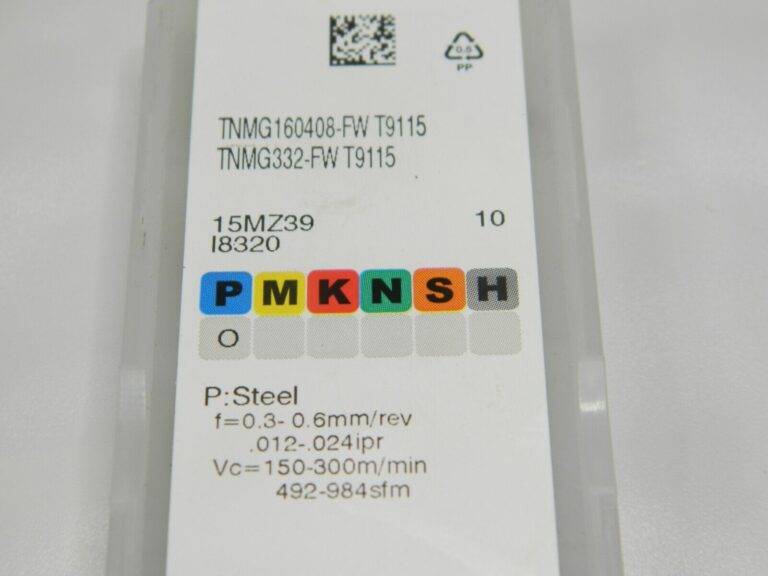 Tungaloy Carbide Insert TNMG160408-FW T9115 Qty 10 06735889