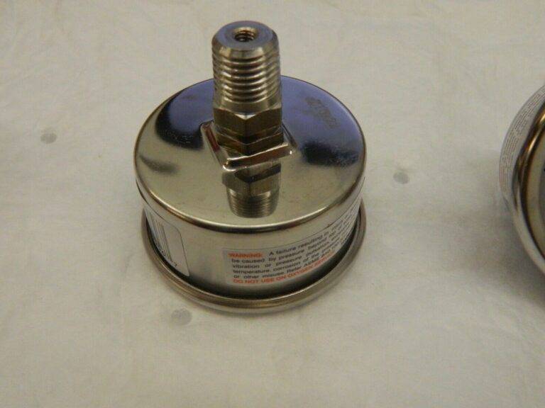 Pressure Gauge qty 2 : 2″ Dial, 100 psi, 1/4″ Thread, NPT, WS-PE-GAGE-145