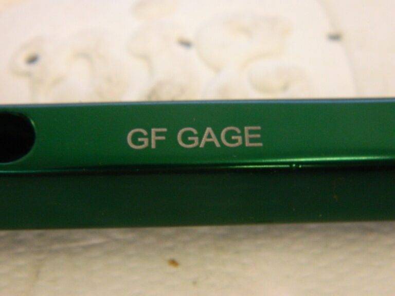 GF GAGE Set Plug Gage: 9/16-18 UNF, Go & No Go HL0562183AS