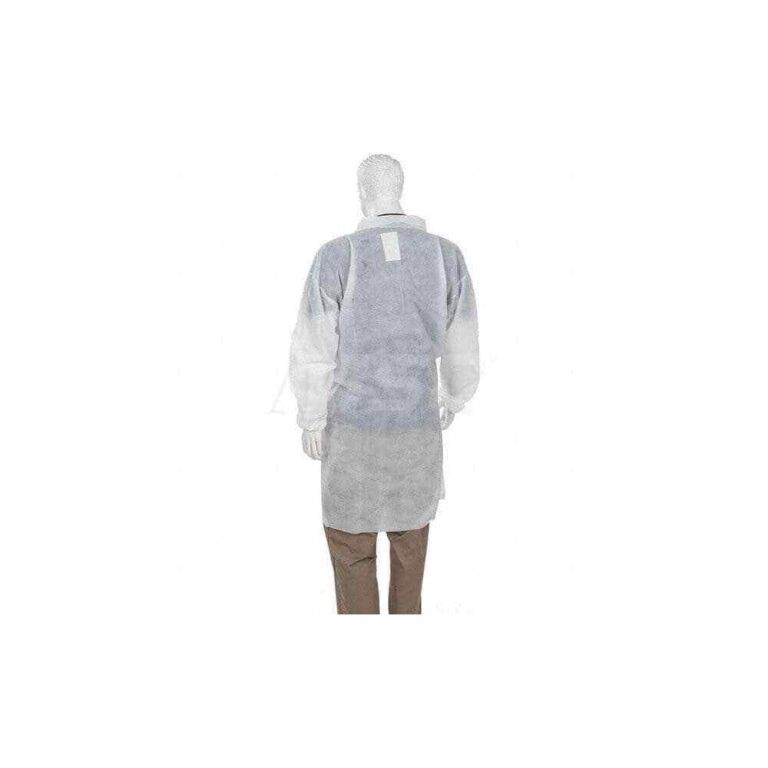KleenGuard Pack of (50) A10 Size XL White Lab Coats 40104