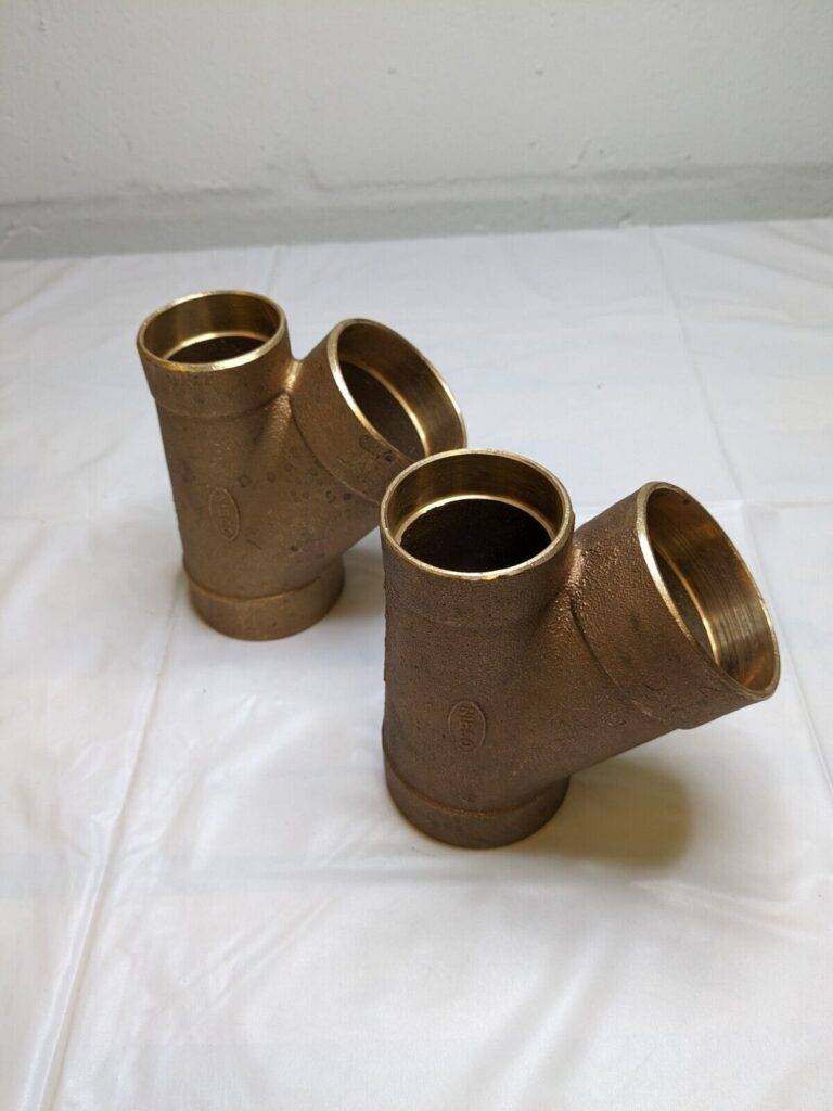 NIBCO Drain, Waste & Vent Pipe Fitting 2x1-1/2x2″ Fitting, CxCxC Qty 2 E090400