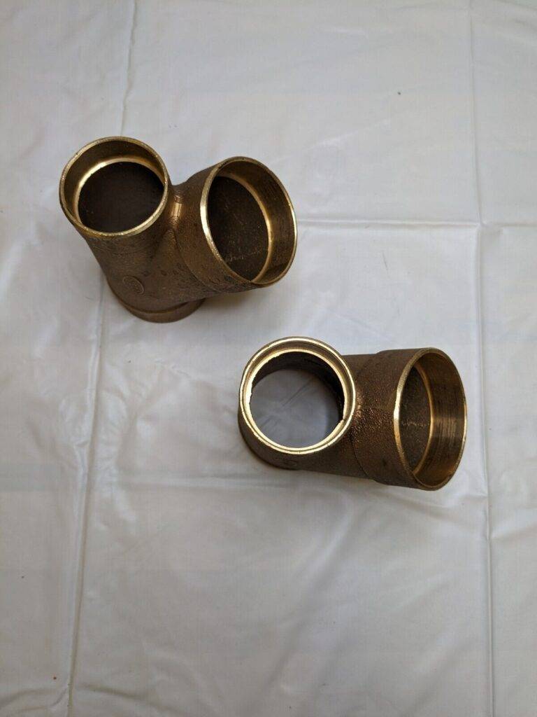NIBCO Drain, Waste & Vent Pipe Fitting 2x1-1/2x2″ Fitting, CxCxC Qty 2 E090400