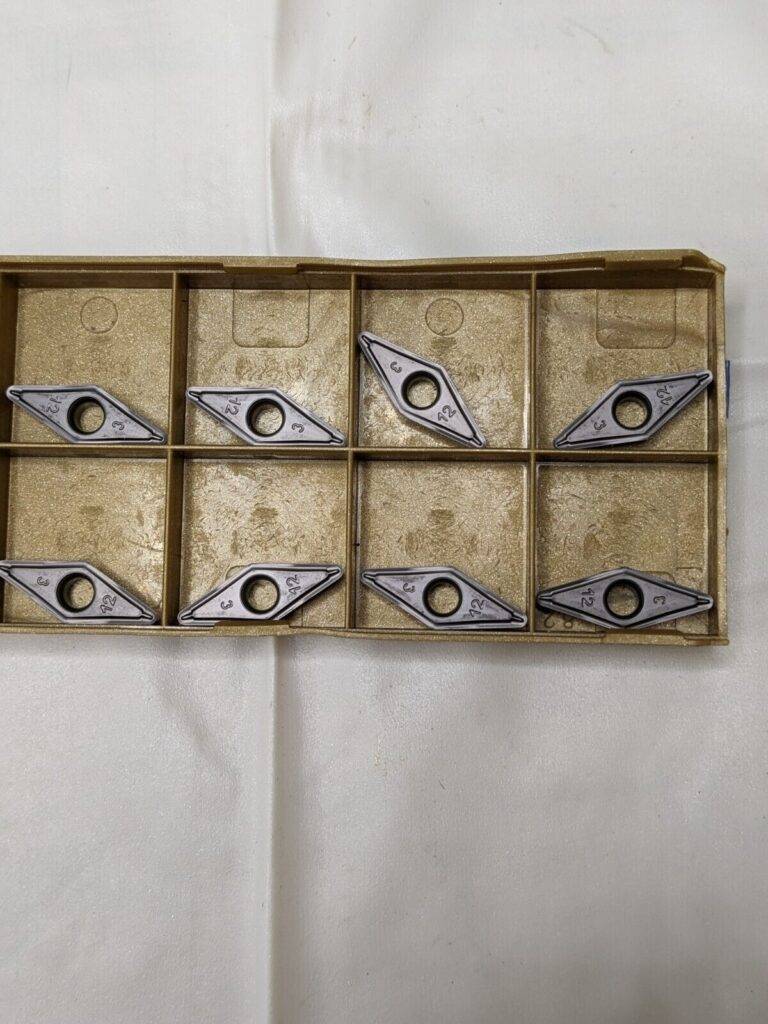ISCAR Turning Insert: VCMT333SM IC807, Solid Carbide Qty 10 5550500