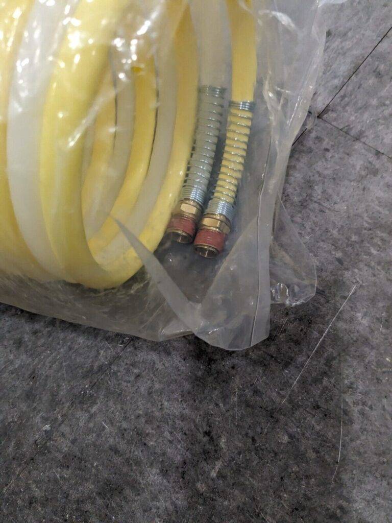 COILHOSE PNEUMATICS Coiled & Self Storing Hose: 3/8″ ID N38Y-N38N-25B