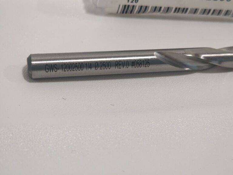 GWS Jobber Length Drill Bit: Letter E (1/4"), 118 °, Carbide Tipped 12002500
