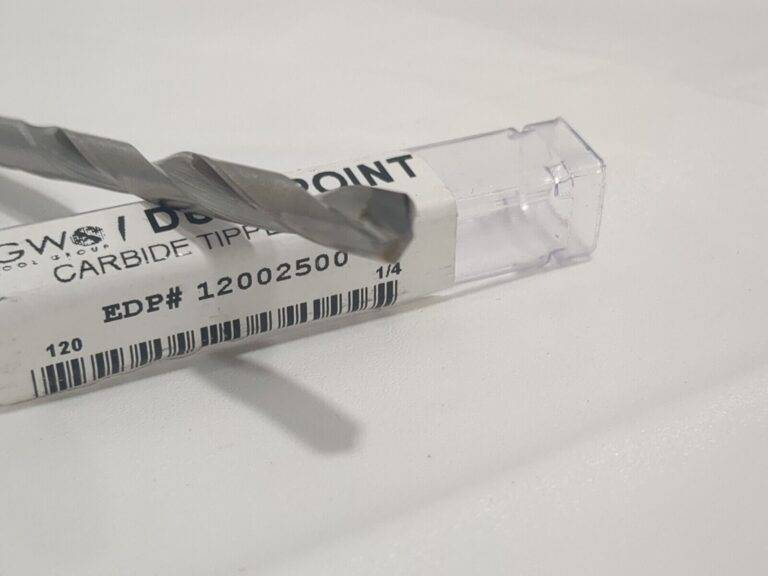 GWS Jobber Length Drill Bit: Letter E (1/4"), 118 °, Carbide Tipped 12002500