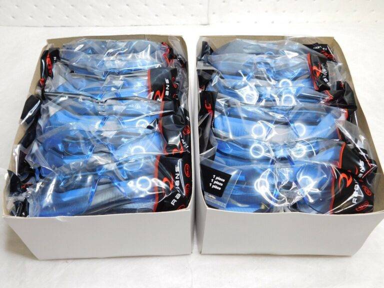 Radians Rad-Atac Safety Eyewear Light Blue Anti-Fog Lens Qty 24 AT1-B11