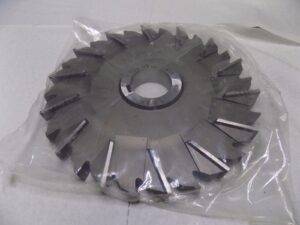 Moon Cutter Side Mill Cutter 8" x 3/4" x 1-1/2" 28T HSS Staggered STMB7502