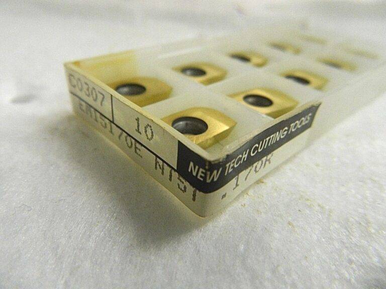New Tech Cutting Tools Carbide Milling Inserts Grade ENT5T Qty 10 EM15170ENT5T