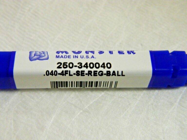 Monster Miniature Carbide End Mills Ballnose 0.040" Dia 4FL Qty 3 250-340040