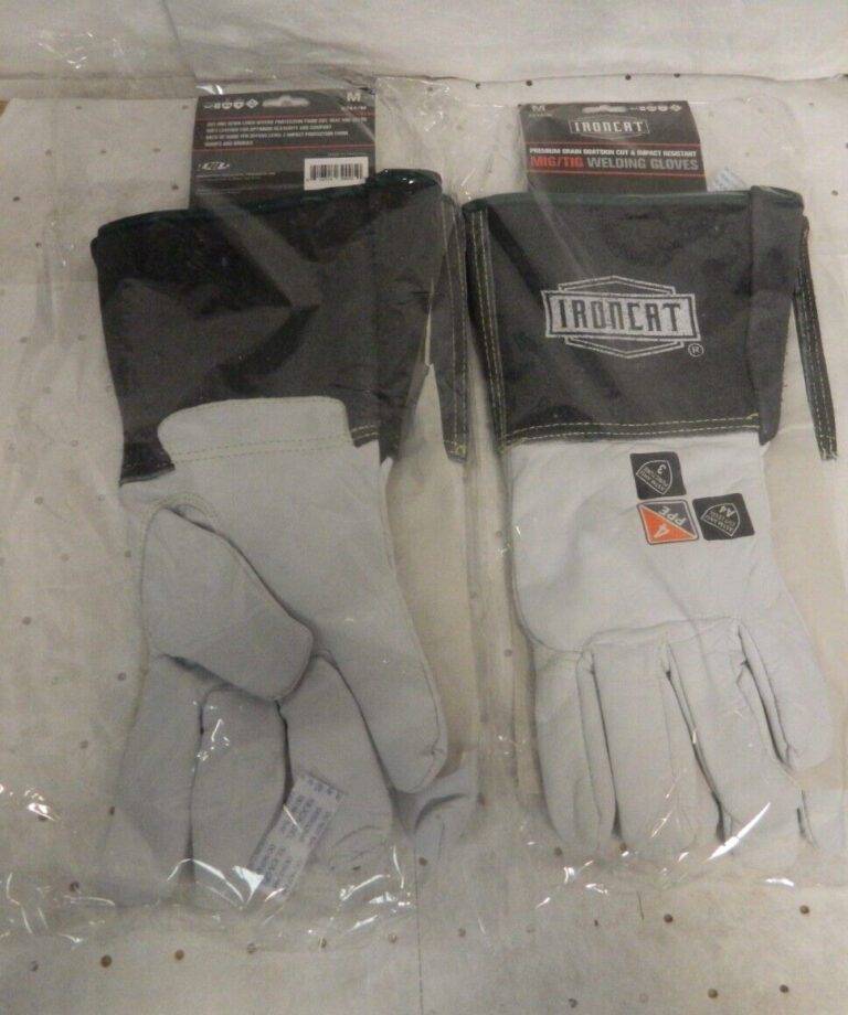 Ironcat 6244/M Premium Grade Goatskin Leather Drivers Gloves Med 2 Pairs 6244/M