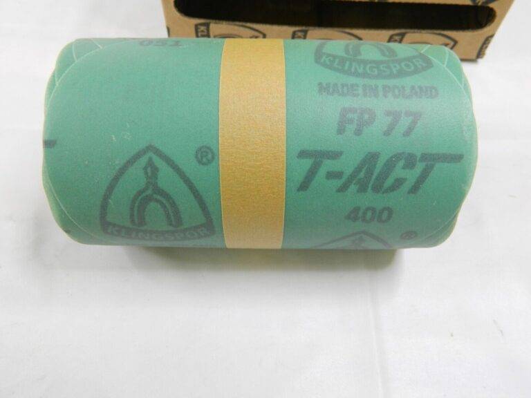 Klingspor T-ACT Discs FP77 400 Grit 5" Qty 100 Per Roll 18221