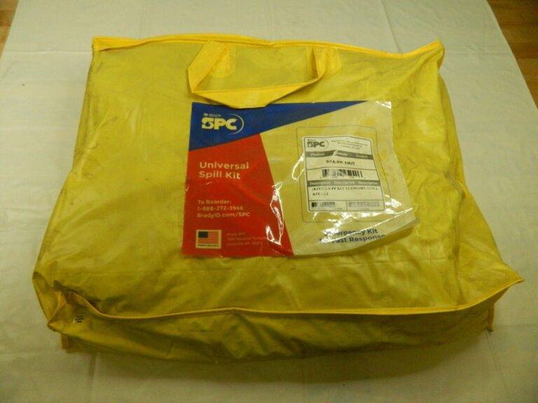 BRADY SPC SORBENTS 5 Gal Capacity Universal Spill Kit SKA-PP