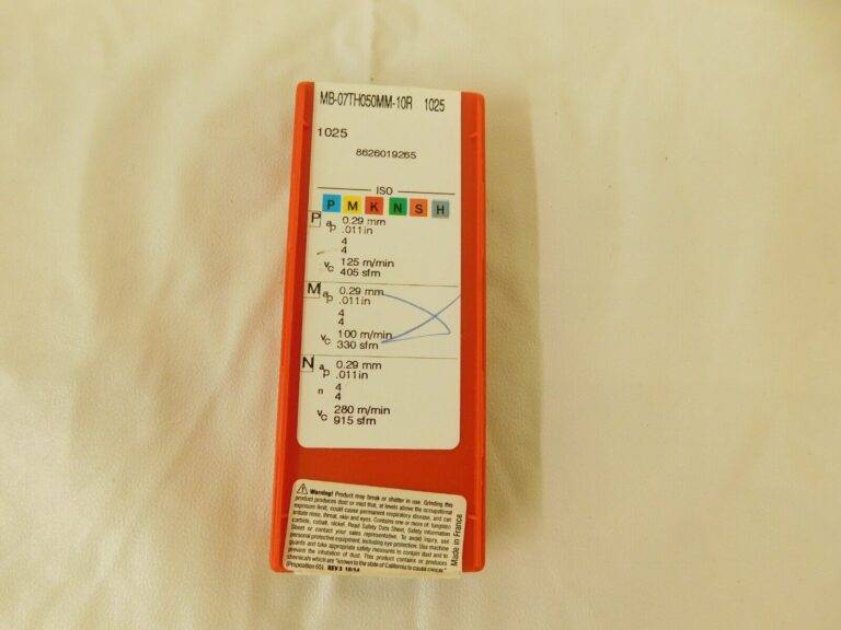 SANDVIK COROMANT Threading Insert: MB07TH050MM10R 1025, Carbide qty.5 5735490