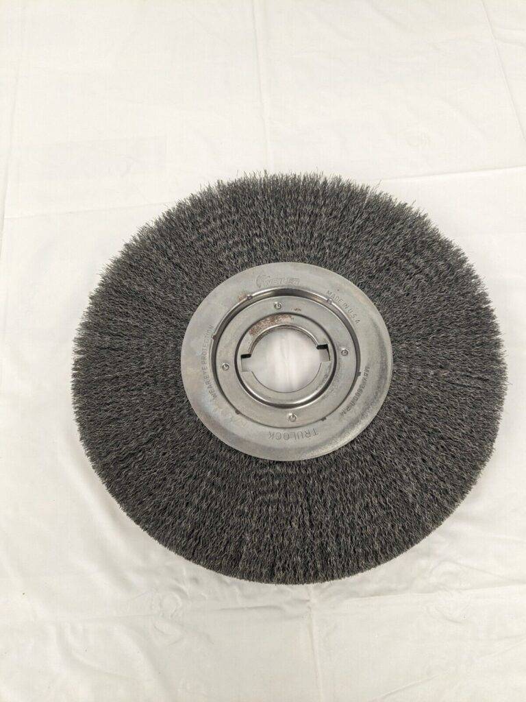 WEILER Wheel Brush: 12″ Wheel Dia, Crimped 06180
